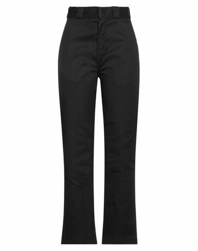 Dickies Woman Pants Black Polyester, Cotton Cover