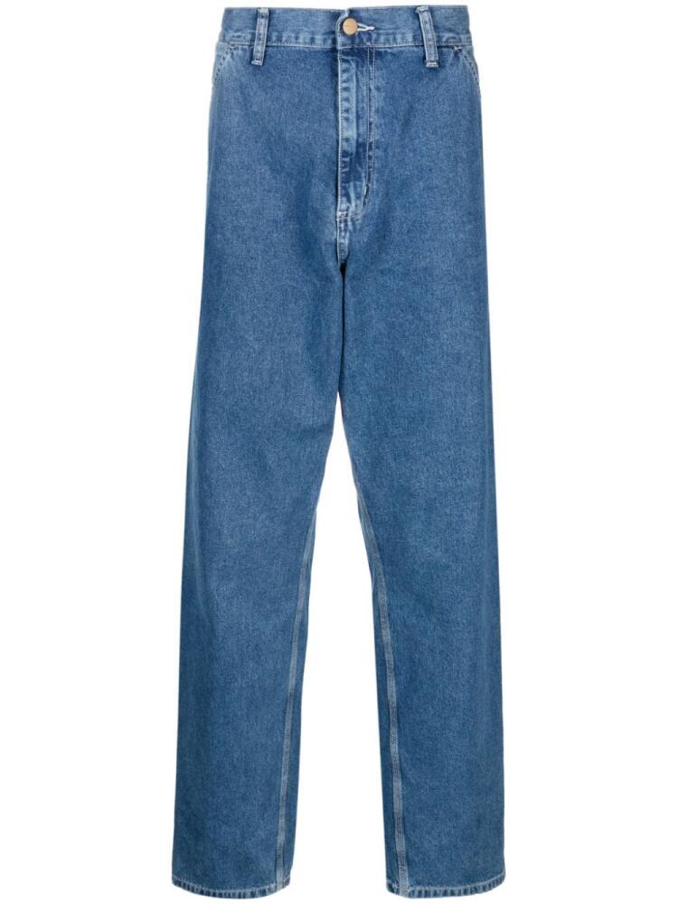 Carhartt WIP Simple mid-rise straight-leg jeans - Blue Cover