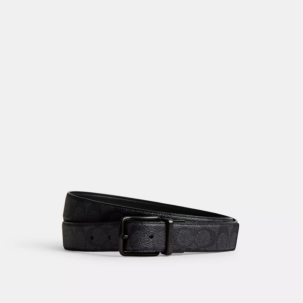 Coach Harness Buckle Cut To Size Reversible Belt, 38mm Cover