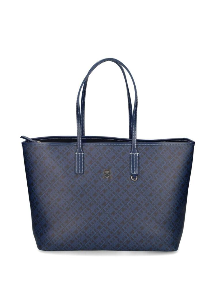 Tommy Hilfiger TH Monoplay tote bag - Blue Cover