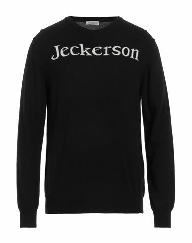 Jeckerson Man Sweater Black Polyamide, Viscose, Wool, Cashmere Cover