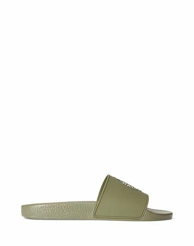 Polo Ralph Lauren Man Sandals Military green Thermoplastic polyurethane Cover