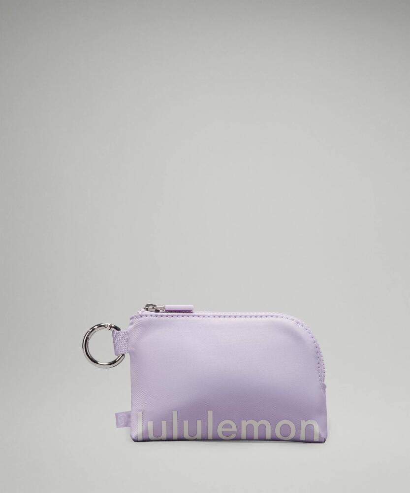 lululemon - Clippable Card Pouch - Purple/Pastel/Lilac Ether/White Opal Cover