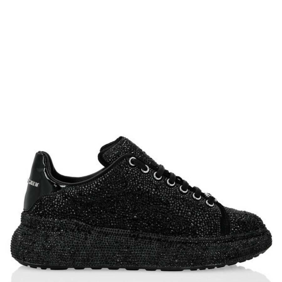 Philipp Plein Crystal Encrusted Runner Low-Top Sneakers Cover