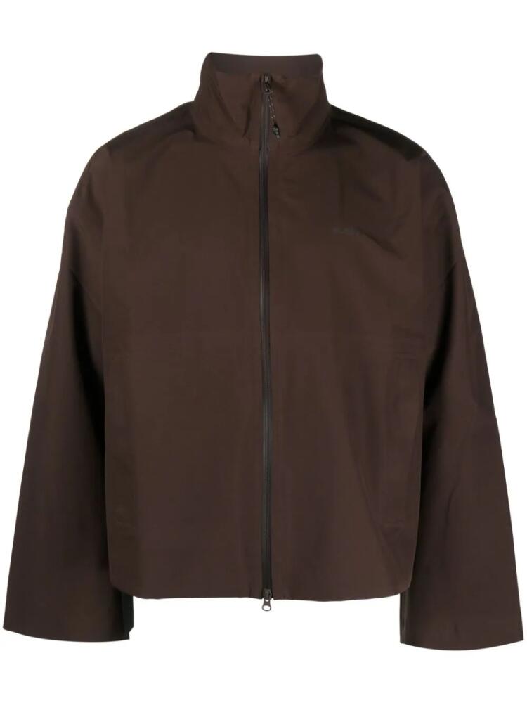 BLAEST Sula zip-up shirt jacket - Brown Cover