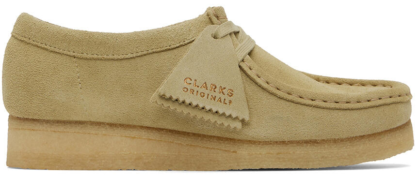 Clarks Originals Beige Wallabee Derbys Cover