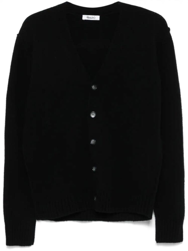 ERALDO wool cardigan - Black Cover