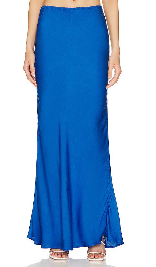 Indah Lana Maxi Skirt in Blue Cover