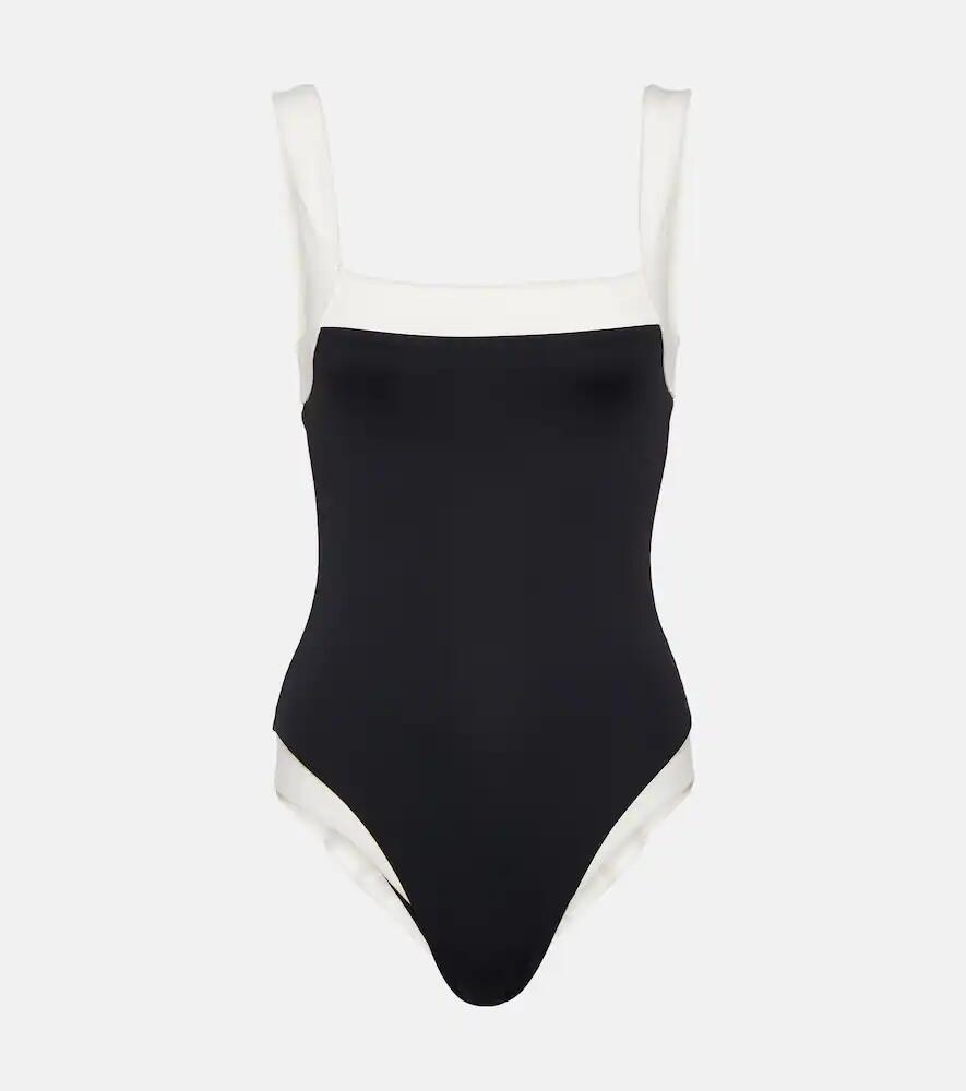 Marysia Bianco Maillot square neck swimsuit Cover