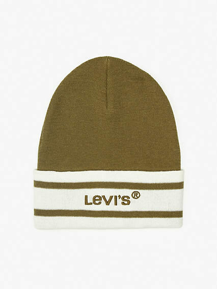 Levi's Beanie with Wordmark Logo - Men's Cover