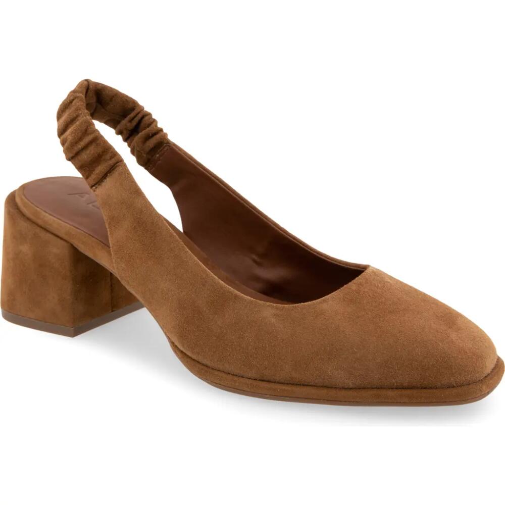 Aerosoles Altona Slingback Pump in Tobacco Suede Cover