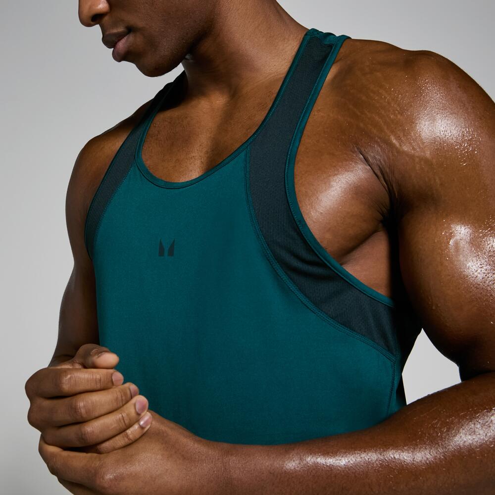 MP Men's Tempo Stringer Vest - Dark Teal Cover