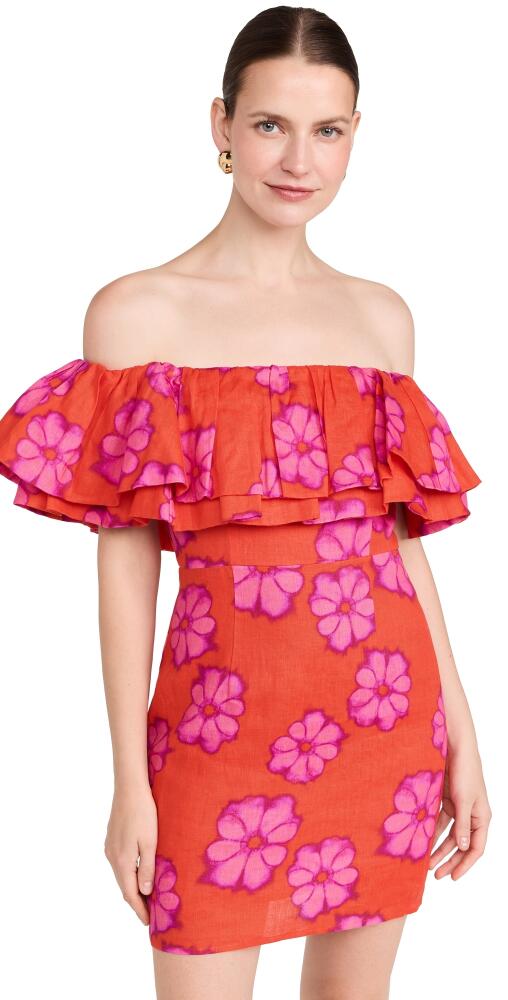 RHODE Vivi Dress Scarlet Bombay Bloom Cover