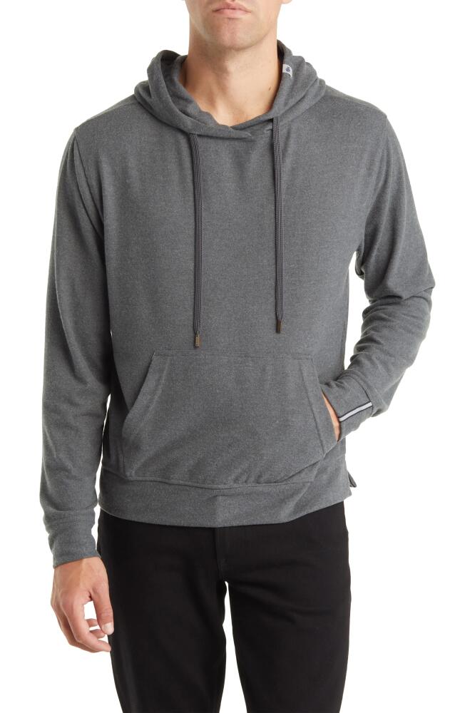 Stone Rose Brushed Jersey Hoodie in Charcoal Cover