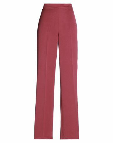 Max & co. Woman Pants Garnet Polyester Cover