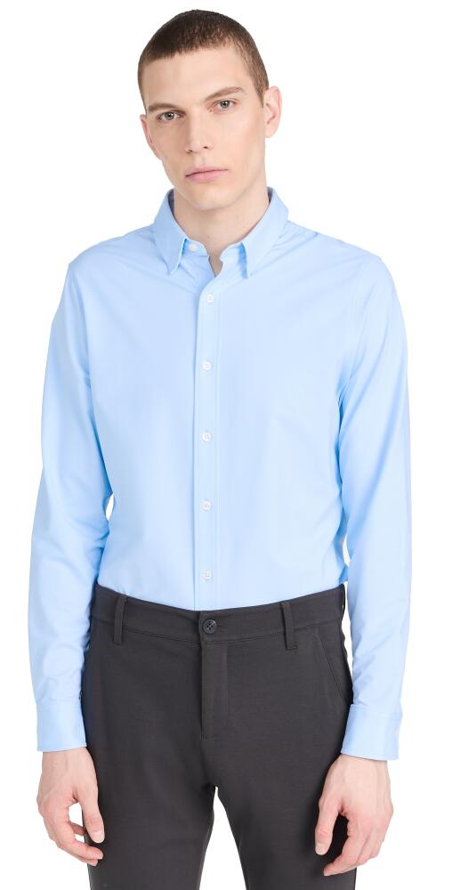 Rhone Commuter Shirt Slim Fit Business Blue Cover