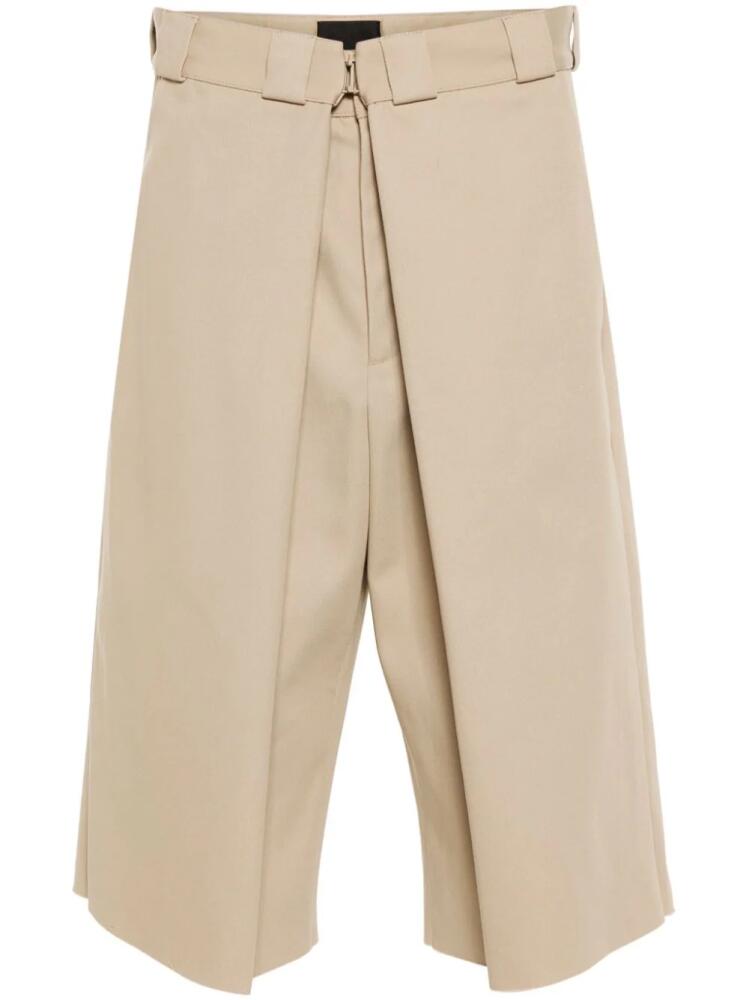 Givenchy overlapping bermuda shorts - Neutrals Cover