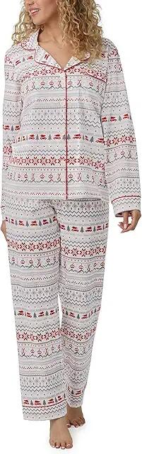 Bedhead PJs Long Sleeve Classic PJ Set (Alpine Fair Isle) Women's Pajama Sets Cover