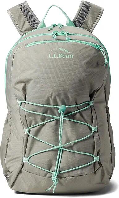 L.L.Bean 30 L Comfort Carry Laptop Pack (Mineral Gray/Fresh Mint) Backpack Bags Cover