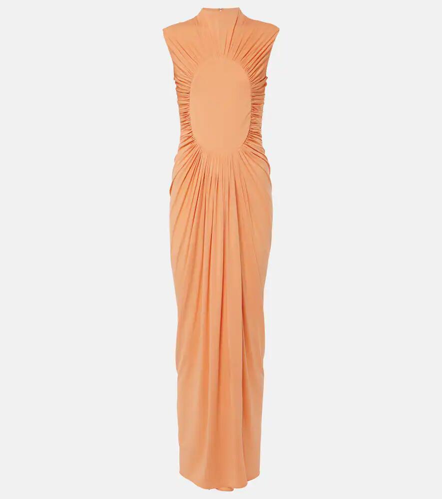 Alaïa Gathered draped jersey gown Cover