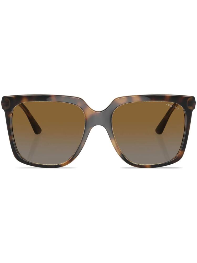 Vogue Eyewear tortoiseshell-effect square-frame sunglasses - Brown Cover