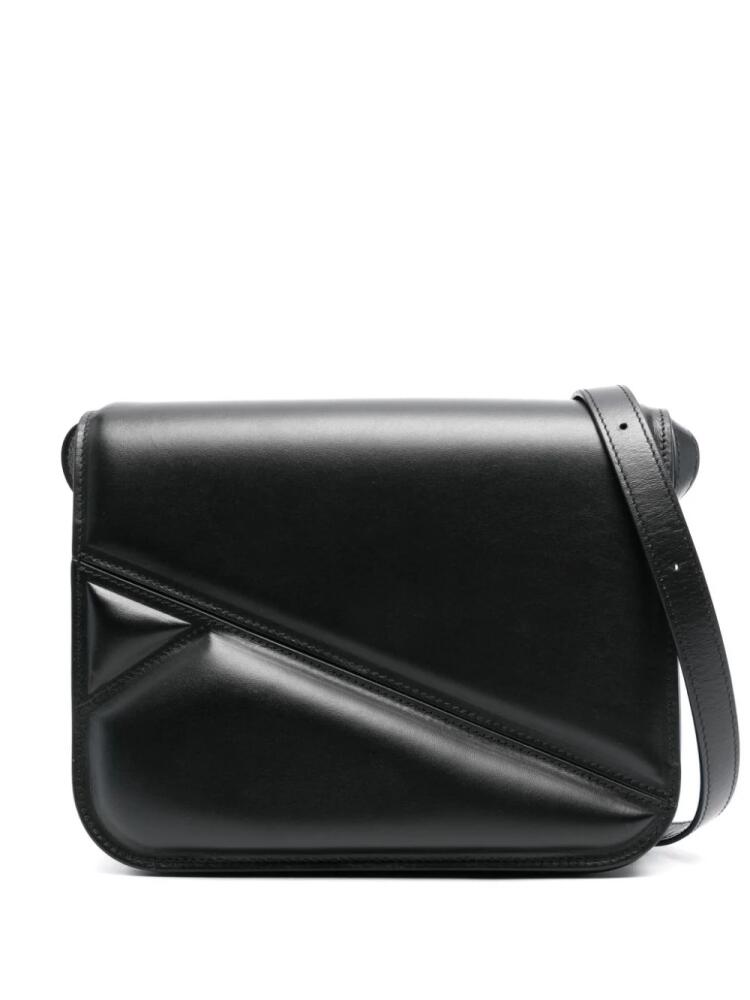 Wandler Oscar Trunk leather crossbody bag - Black Cover