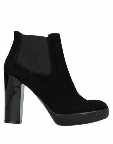 Hogan Woman Ankle boots Black Soft Leather Cover