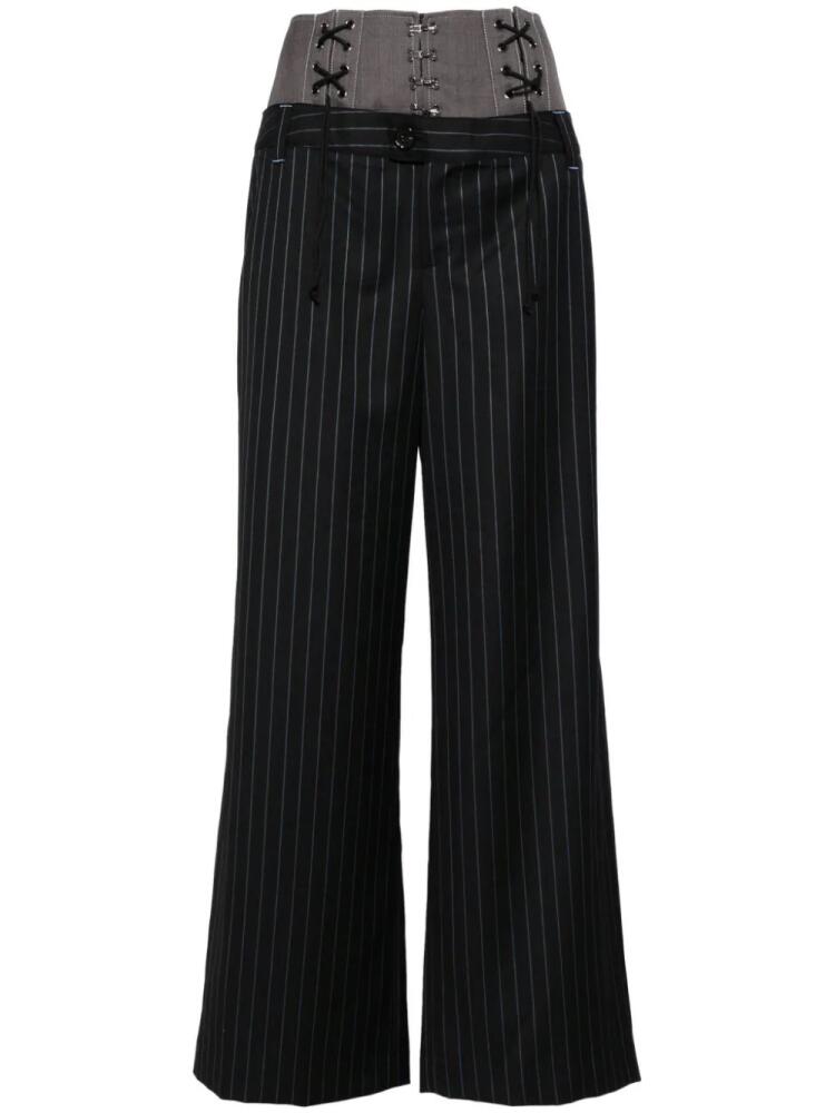 Andersson Bell lace-up double waist pants - Black Cover