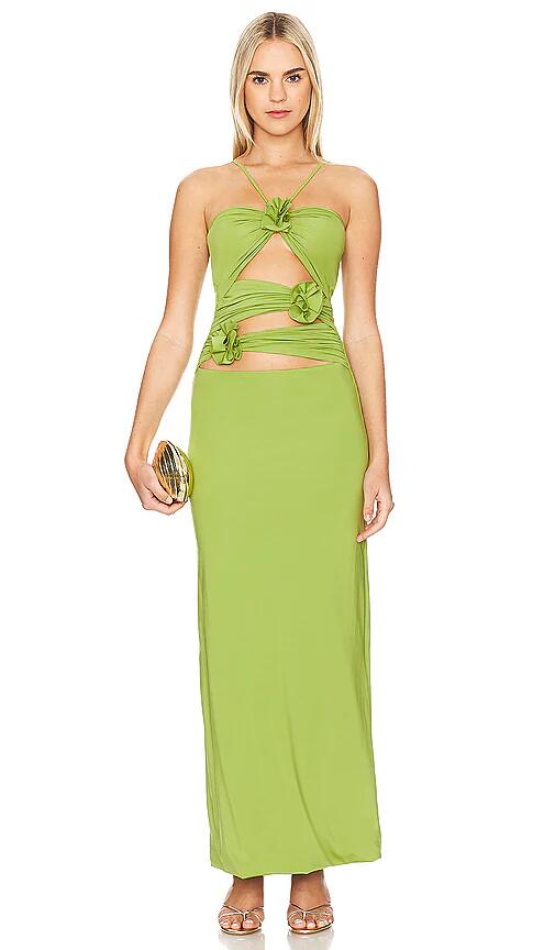 Maygel Coronel X Revolve Veranera Dress in Green Cover