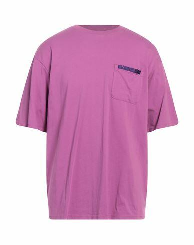 Bluemarble Man T-shirt Mauve Organic cotton Cover