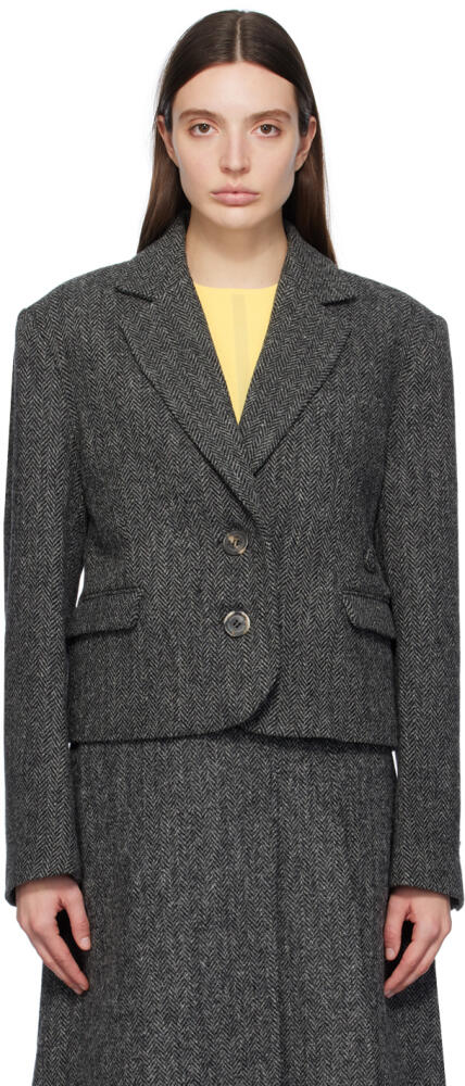 Saks Potts Gray Matteo Blazer Cover