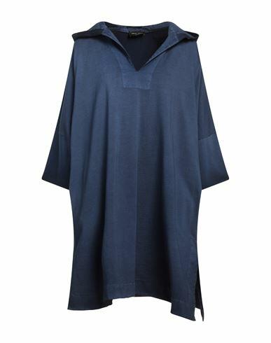 Roberto Collina Woman Mini dress Navy blue Cotton Cover