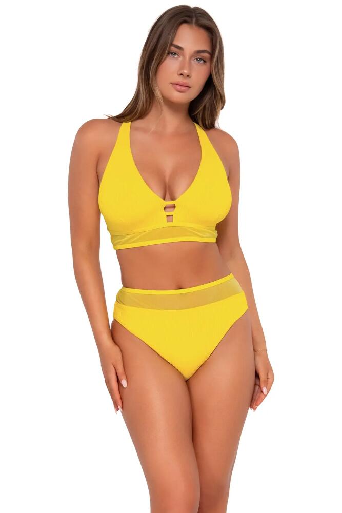 Sunsets Danica Top-DD-Cup in Lemon Zest Sandbar Rib Cover