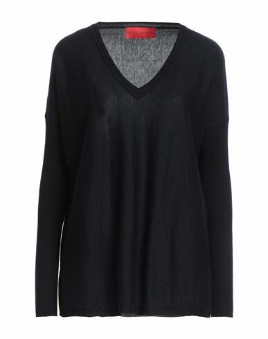 Wild Cashmere Woman Sweater Midnight blue Silk, Cashmere Cover