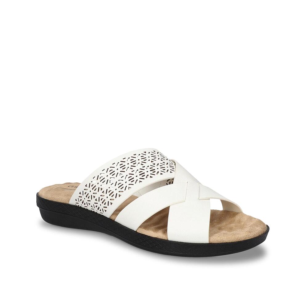 Easy Street Coho Wedge Sandal | Women's | White Cover