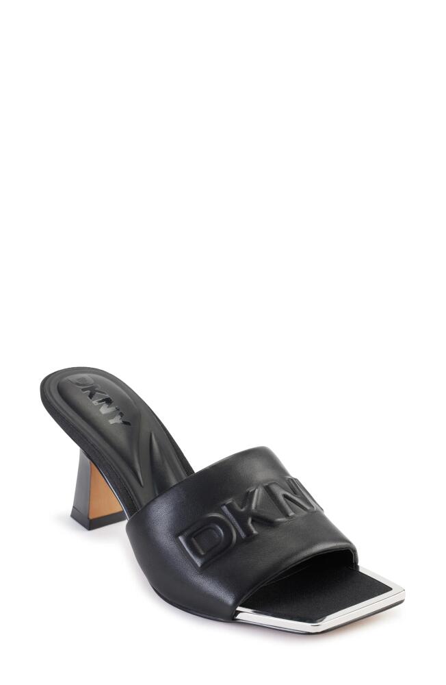 DKNY Keke Slide Sandal in Black Cover