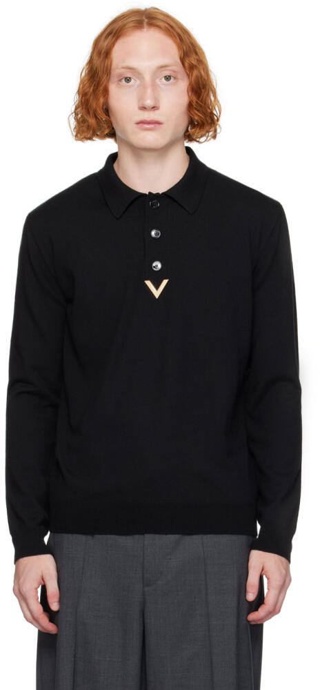 Valentino Black Hardware Polo Cover