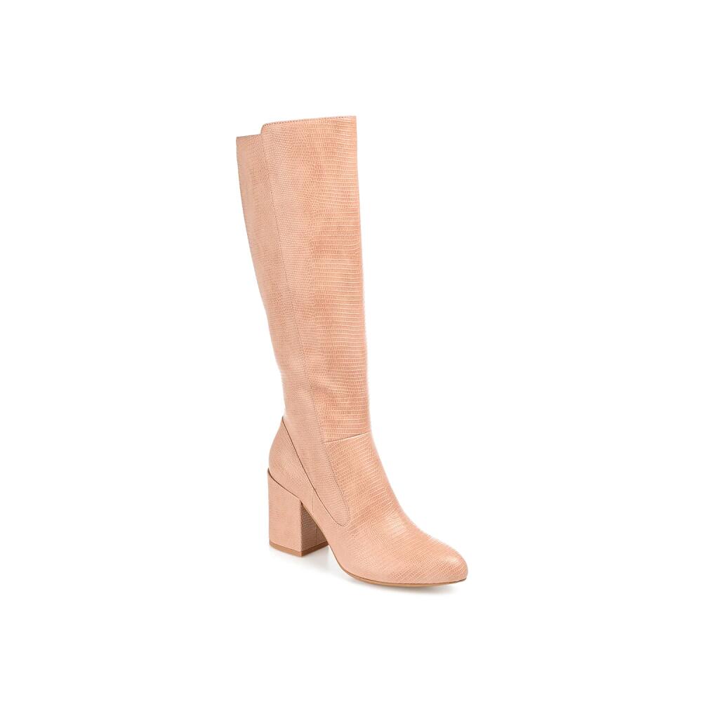 Journee Collection Tavia Extra Wide Calf Boot | Women's | Light Pink Cover