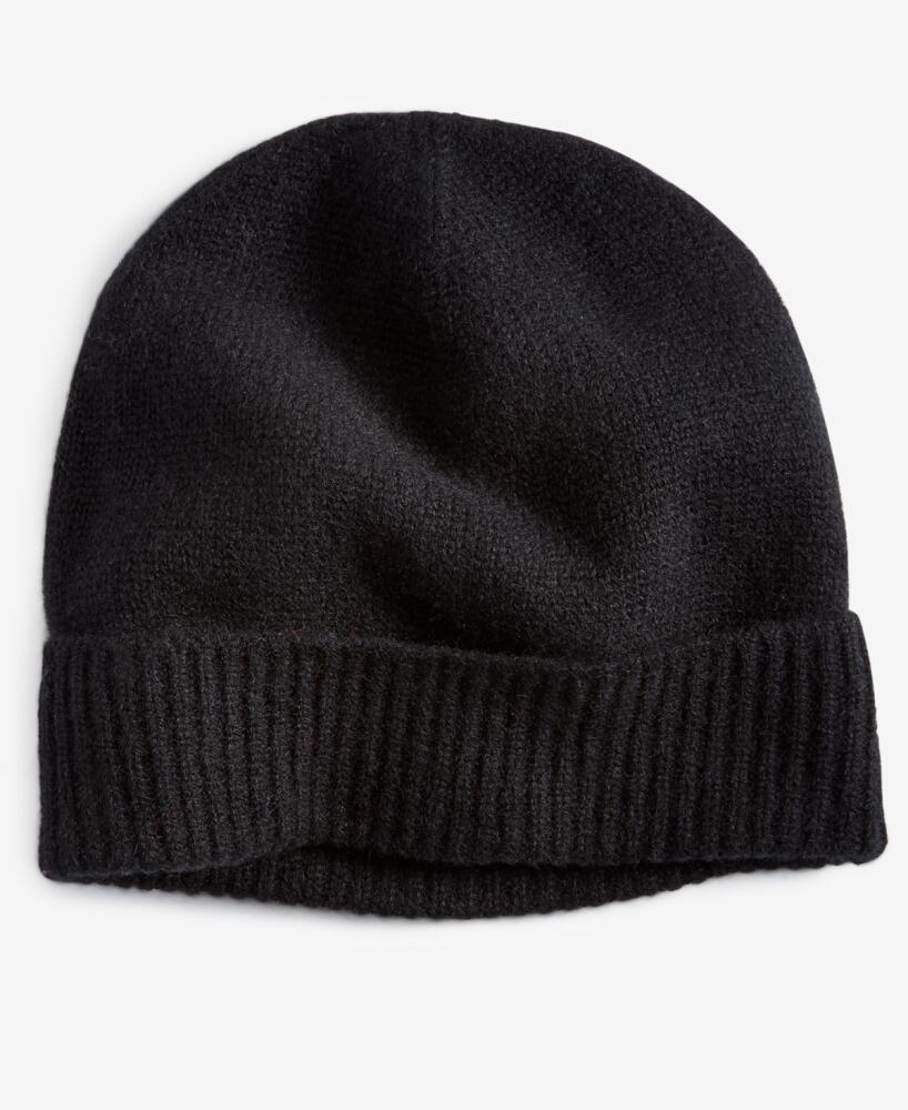 Charter Club 100% Cashmere Cuffed Beanie, Created for Macys - Classic Black Cover