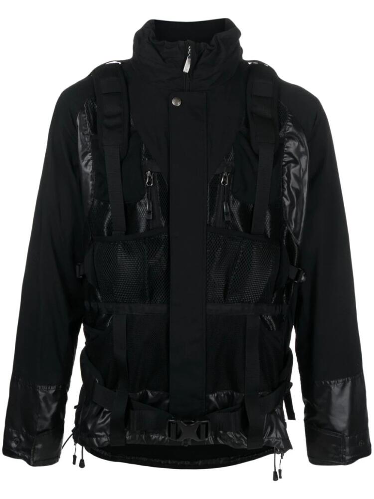 Junya Watanabe MAN x Innerraum Ripstop panelled jacket - Black Cover