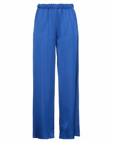 Haveone Woman Pants Bright blue Viscose Cover