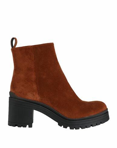 Bruno Premi Woman Ankle boots Rust Bovine leather Cover