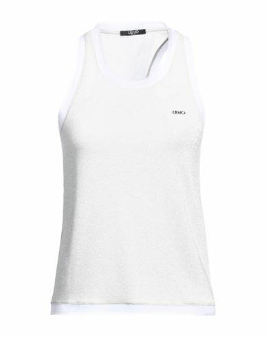 Liu ·jo Woman Top Light grey Viscose, Polyester, Polyamide, Elastane Cover