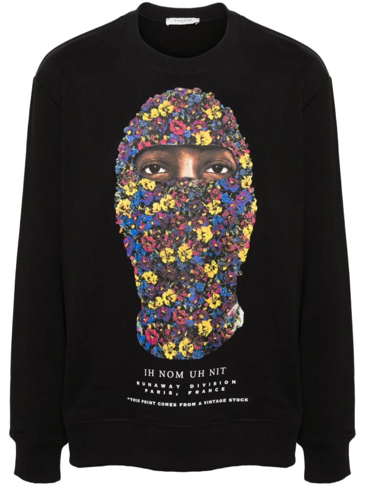 Ih Nom Uh Nit Multiflower cotton sweatshirt - Black Cover