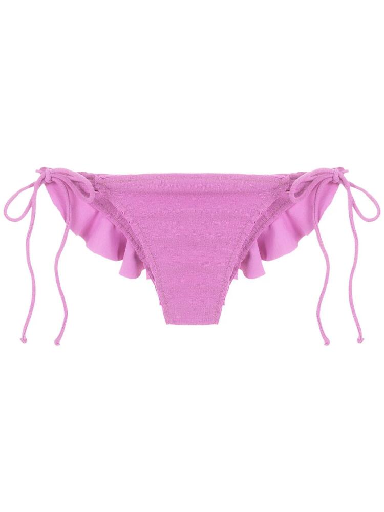 Clube Bossa Malgosia ruffle-embellished briefs - Pink Cover