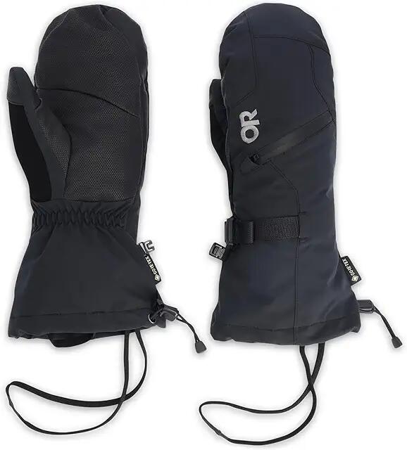 Outdoor Research Revolution GORE-TEX(r) Mitts (Black) Gore-Tex Gloves Cover