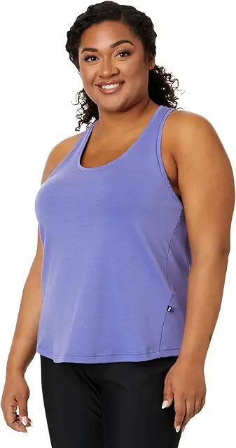 On Focus Tank (Blueberry) Women's Clothing Cover