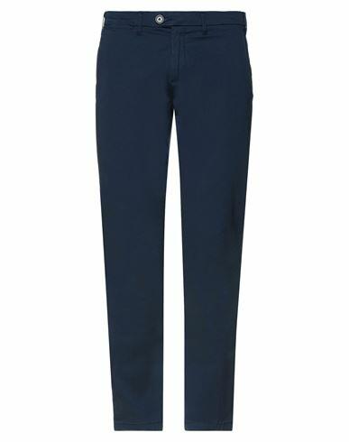 Yes Zee By Essenza Man Pants Midnight blue Cotton, Elastane Cover