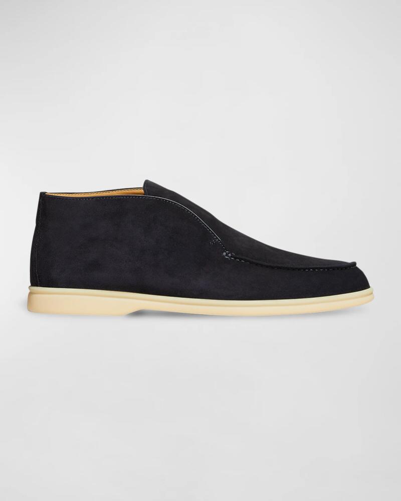 Loro Piana Men's Open Walk Suede Chukka Boots Cover