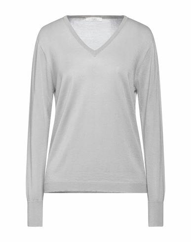 Fedeli Woman Sweater Grey Cashmere, Silk Cover